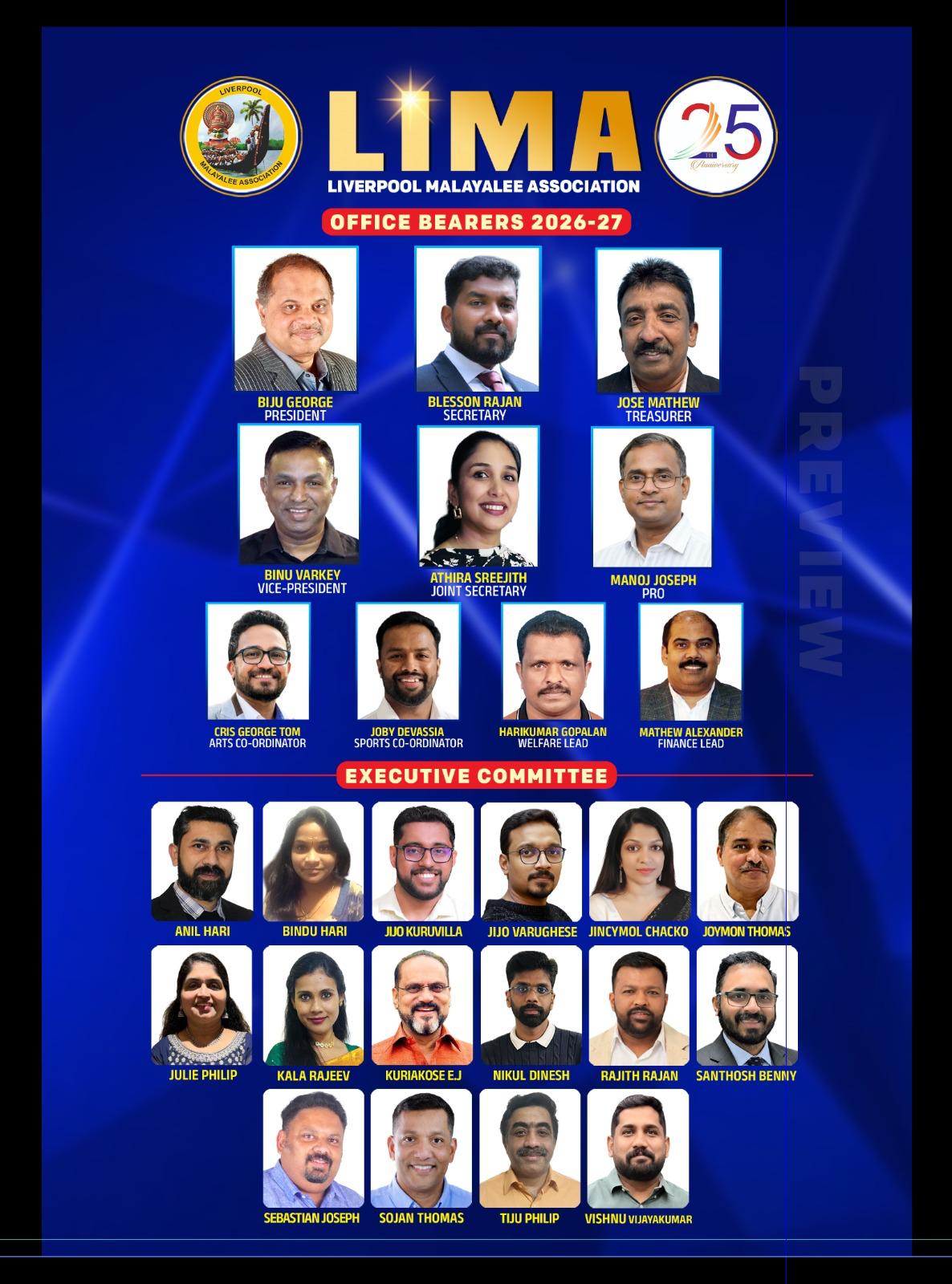 LIMA team 2026-27